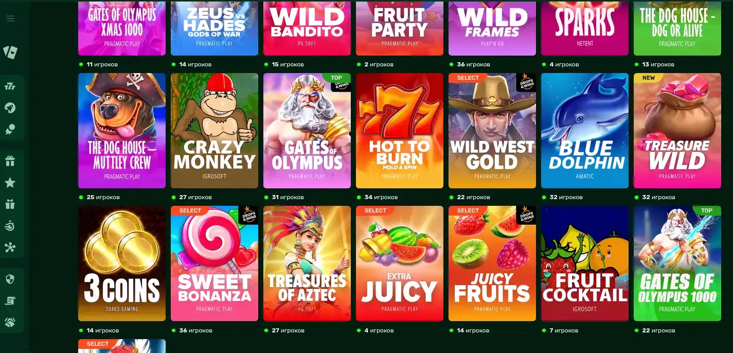 Мобильная версия Taker casino на экране смартфона